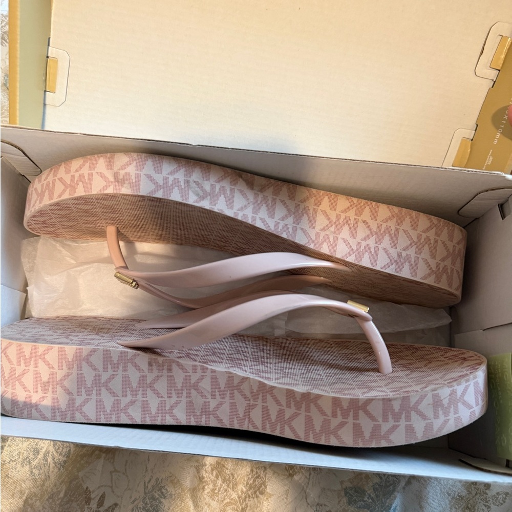 Michael Kors Blush Pink Sandals